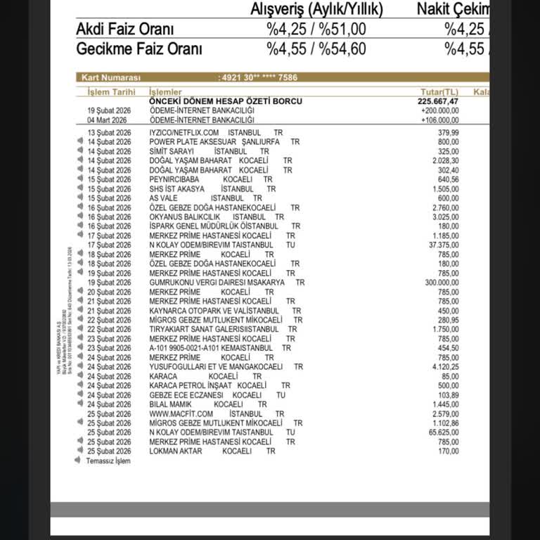 Üyelik Süresi Dolduktan Sonra Yetkisiz Üç Kredi Kartı Çekimi Ve İade Talebi