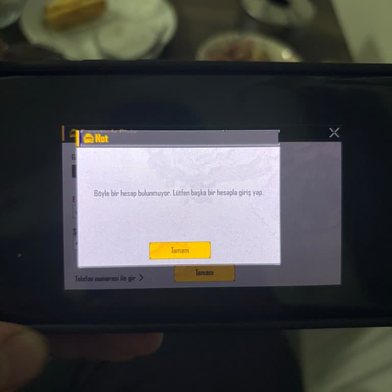 Söz Verilen 16200 UC Ve Hesap Gelmedi, Tam İade Talebi