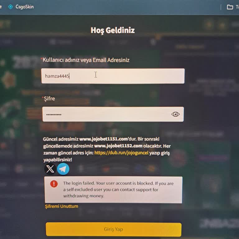 Jackpot Kazancım Yazılım Hatası Nedeniyle İptal Edildi Ve Hesabım Kapatıldı