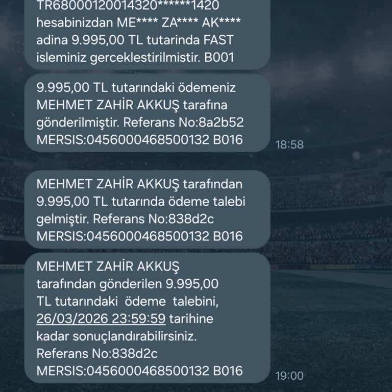 Sahte Alıcı Tarafından Hesabımdan 10.000 TL Çekildi