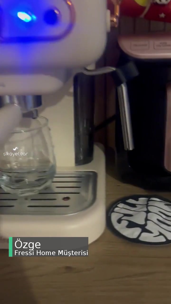 Fressi Espresso Makinesi Su Alma Sorunu! videonun kapak resmi