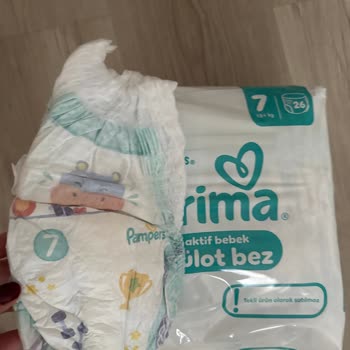 Prima Aktif Bebek 7 Numaralı Külot Bezinde Gece Sızdırma Sorunu Ve İade Talebi