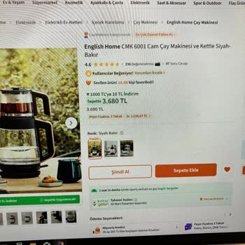 English Home Siparişimin Açıklamasız İptali Ve Tekrar Oluşturulması Talebi