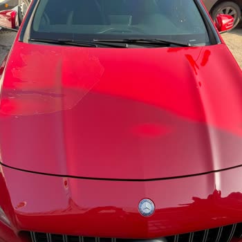 Mercedes CLA 180 Ön Kaput Vernik Kaybı Ve Değer Zedelenmesi