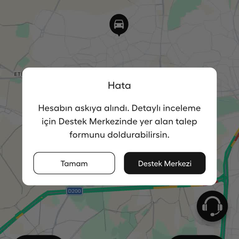 Sebepsiz Hesap Askıya Alındı Ve Destekten Yanıt Gelmedi