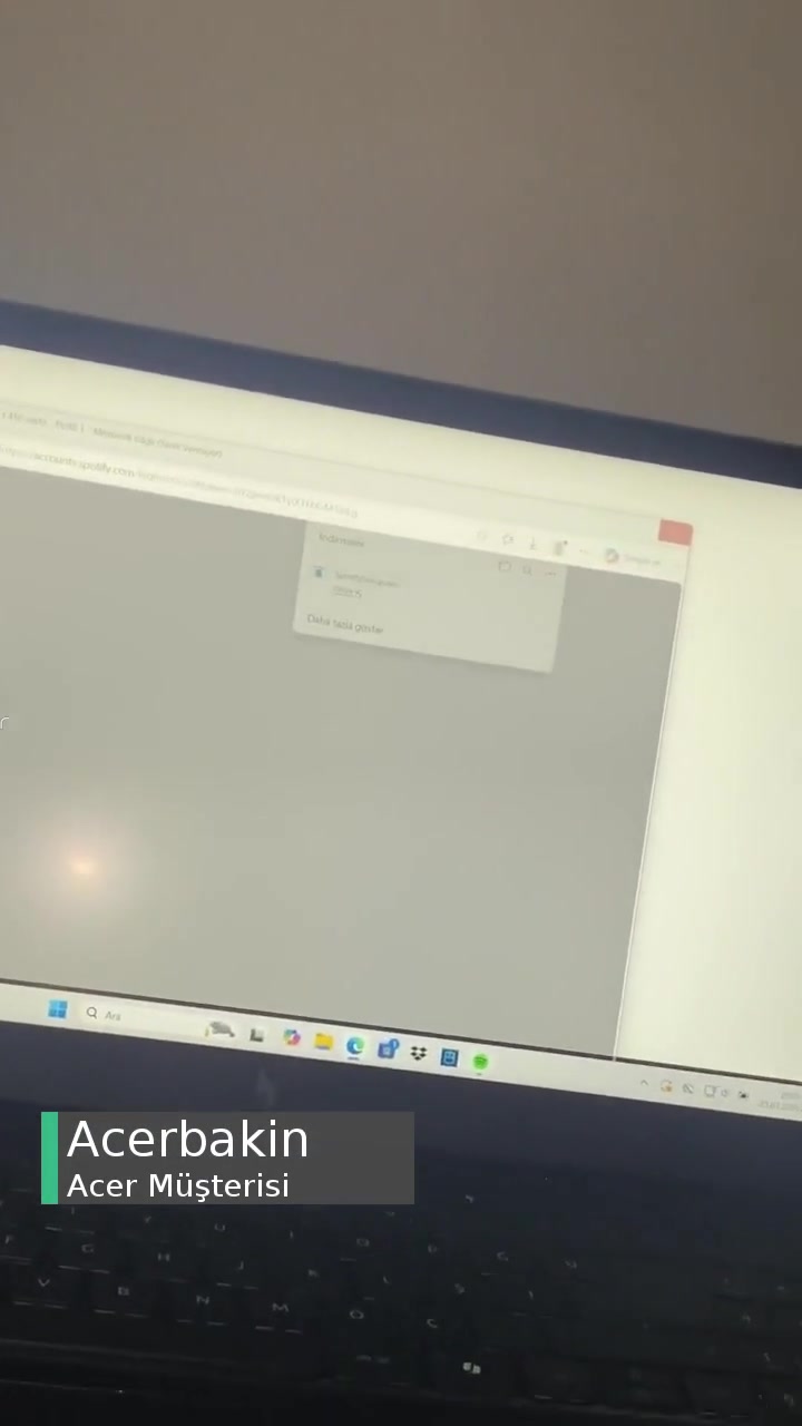 Acer Laptop Sorunu videonun kapak resmi