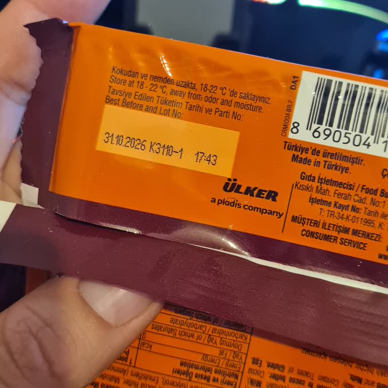Şok Markette Bozuk Ülker Caramio: Gıda Güvenliği Endişesi Ve İletişim Sorunu