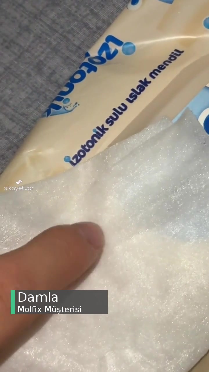 Molfix İzotonik Sulu Islak Mendil videonun kapak resmi