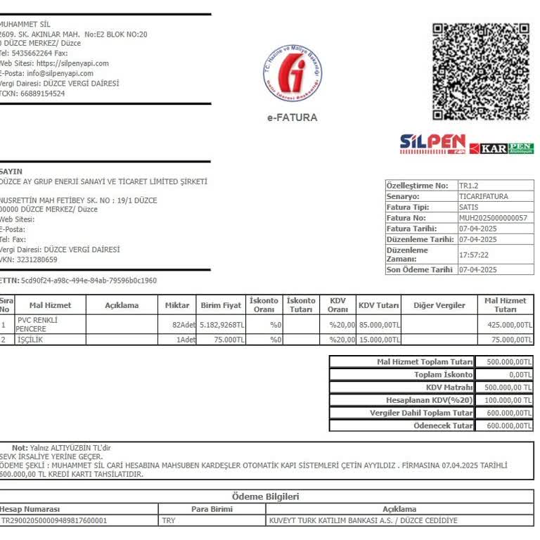 Montaj Sonrası Eksik Ve Bozuk Cam Ve PVC, Firma Cevapsız