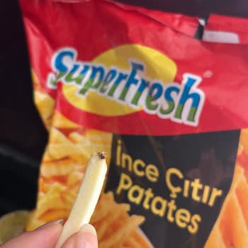 Superfresh Patates Ürünü İçinde Böcek Bulunması Ve İade Talebi