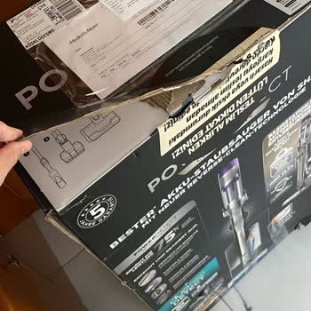 Açılmış Ve Hasarlı Şarjlı Dikey Süpürge İçin Geri Ödeme Talebi