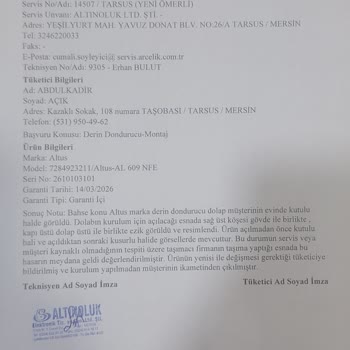 Media Markt'tan Hasarlı Dondurucu İçin Cevap Yok, İade Talebi