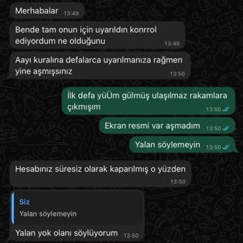 Bahsine.com’da Rulet Kazancım Ödenmedi, Hesabım Süresiz Kapatıldı Ve Destek Yanıt Vermiyor