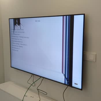 Kırık Televizyon Teslimatı Sonrası Cevapsız Servis Ve Değişim Talebi