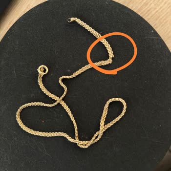 Üretim Hatası Nedeniyle Altın Kolye Koptu, Ücretsiz Değişim Talep Ediyorum