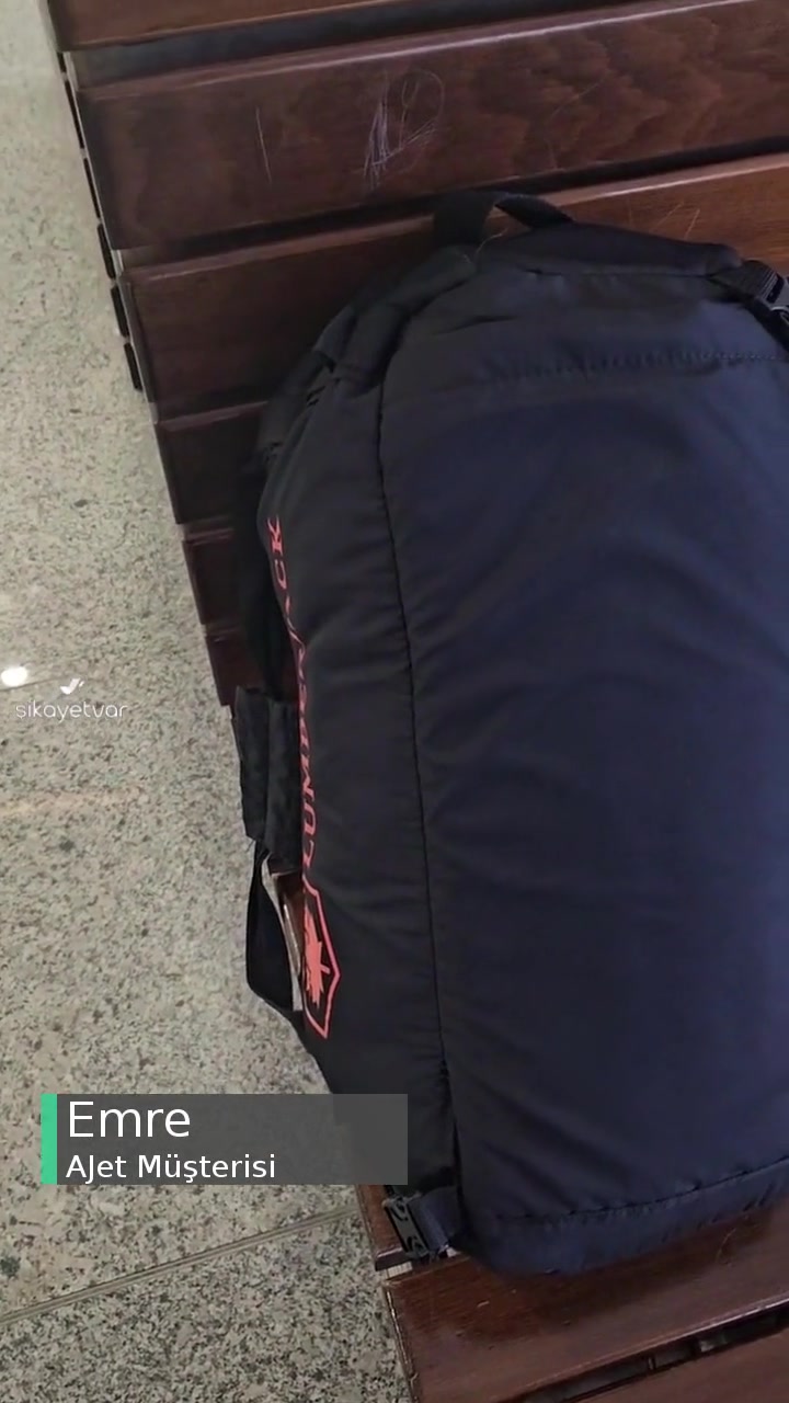 Ajet'in Bagajıma Hasar Vermesi Ve Sorumluluğunu Üstlenmemesi videonun kapak resmi