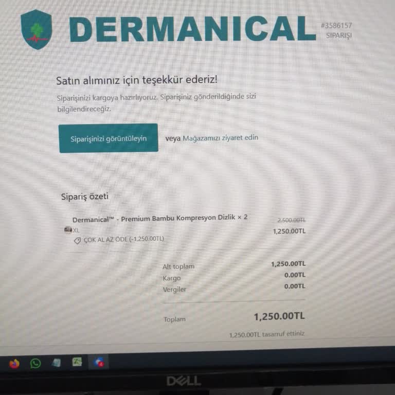 Ürün Teslim Edilmedi Ve İletişim Yok, 1250 TL İade İsteği