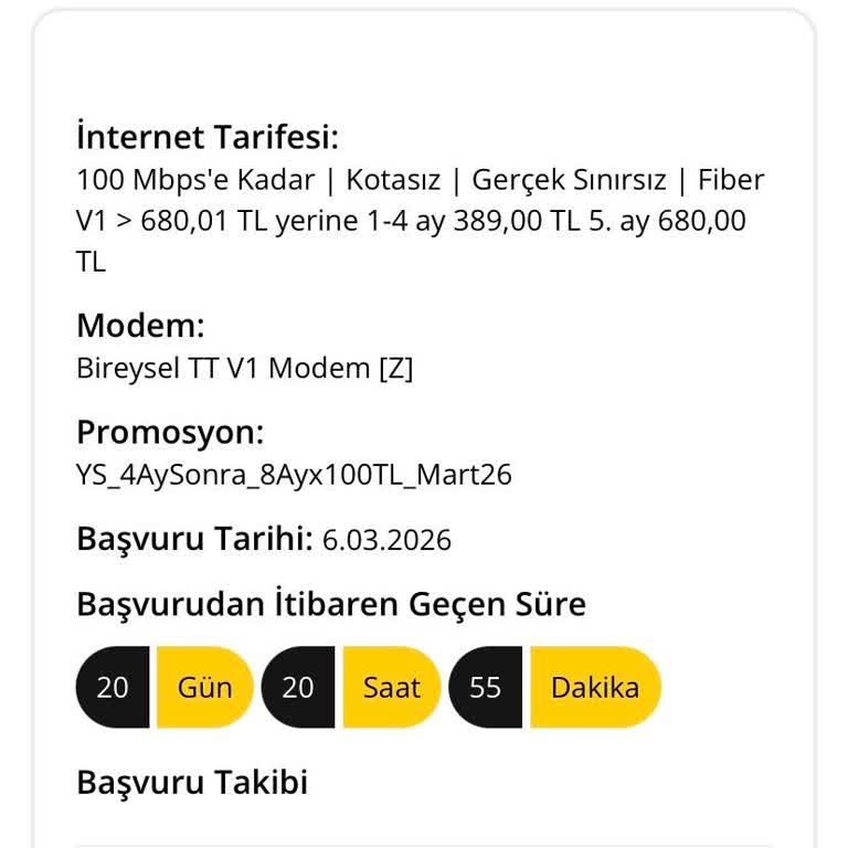 İnternet Bağlantısı 20 Gün Boyunca Aktif Edilmedi Ve Müşteri Hizmetleri Cevap Vermedi