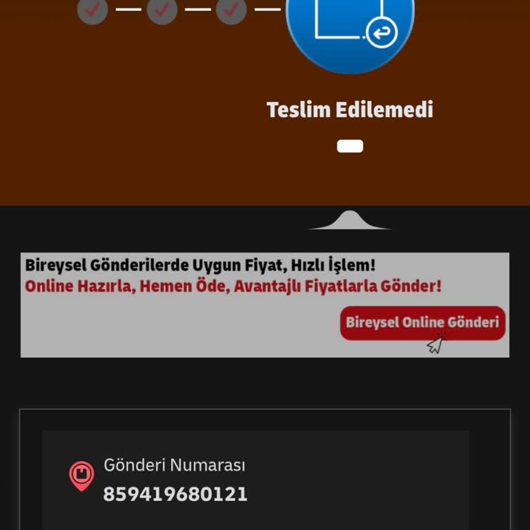 Adres Değişikliği Yapamama Ve Kargonun Eski Adrese Gönderilmesi