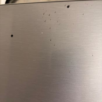 Samsung Refrigerator Rust and Holes Forming on Exterior Surface