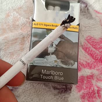 Finding Pieces Of Wood In Marlboro Touch Blue Cigarettes