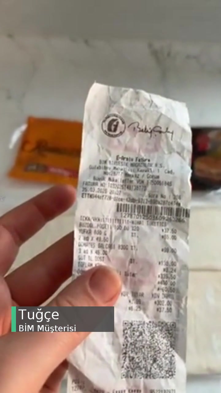 BİM Market Küflenmiş Baklava Yufkası videonun kapak resmi