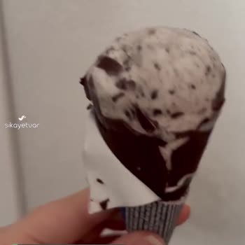Cornetto Külahsız Dondurma (Normalde Külahlı Olması Lazım)