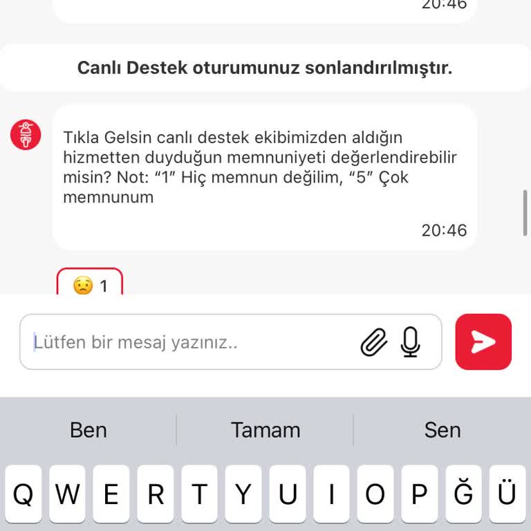 Eksik Sipariş Ve Canlı Destekte Çözüm Sunulmaması