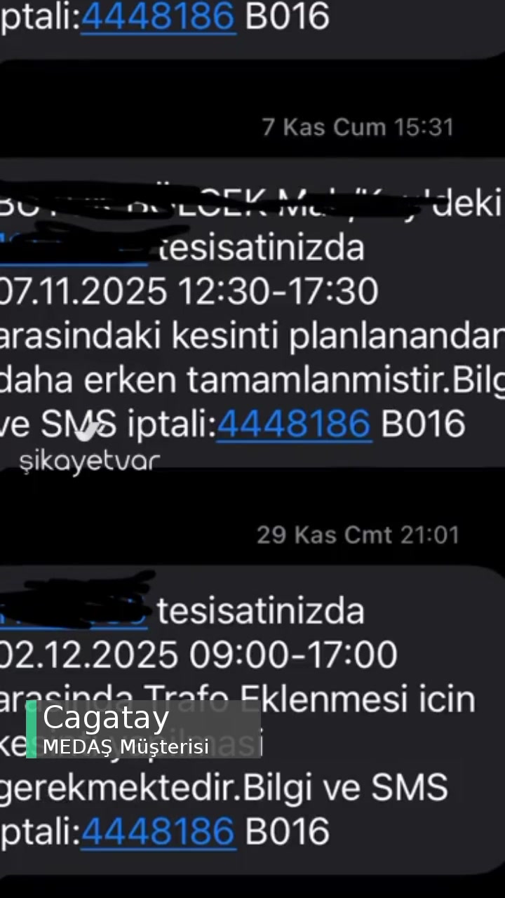 Medaş Elektrik Sorunu! videonun kapak resmi