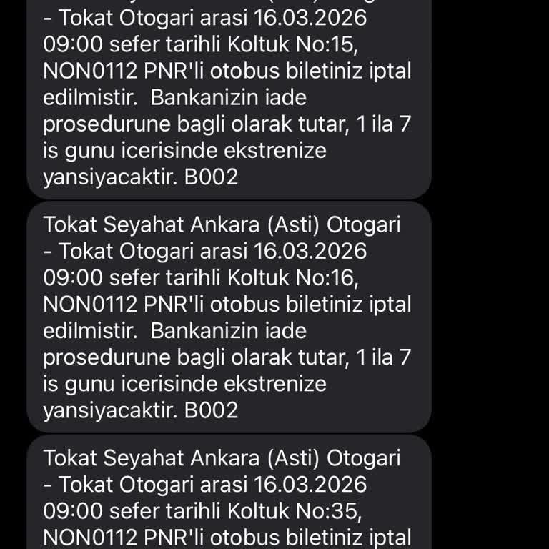 Obilet'ten 3.284 TL Bilet İadesi Gecikmesi Ve Müşteri Hizmetleri Sorunu