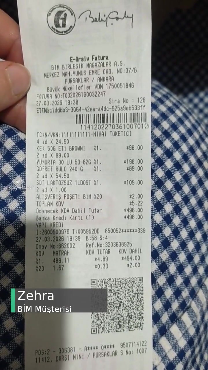 BİM Geçmiş Tarihli Browni Satışı videonun kapak resmi