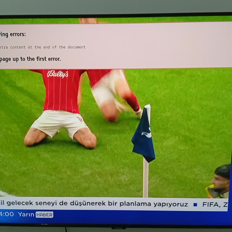 Bein Sports Haber Kanalında Sürekli Hata Mesajı Görüntüleniyor