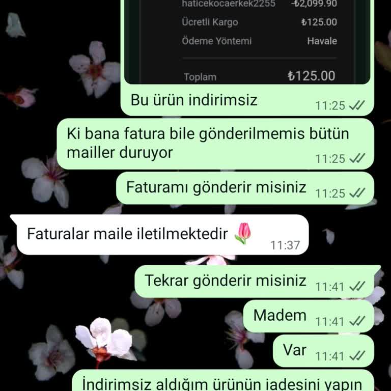 Qufra İade Hakkım Engellendi Ve Fatura Gönderilmedi