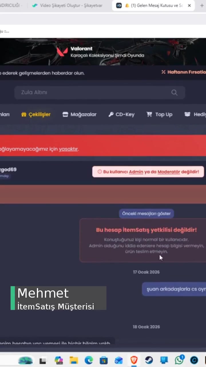 İtemsatis Mağduru! videonun kapak resmi