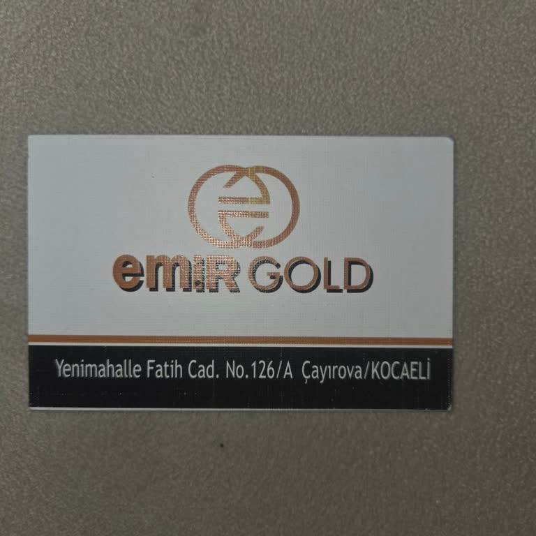 Emir Kuyumculuk Çayırova/Kocaeli Bileziklerim Hâlâ Teslim Edilmedi