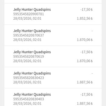 Jell Hunter Oyununda 700'den Fazla Spinde Hiç Hit Yok, Para Kaybı Ve İade Talebi