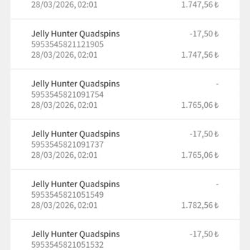 Jell Hunter Oyununda 700'den Fazla Spinde Hiç Hit Yok, Para Kaybı Ve İade Talebi