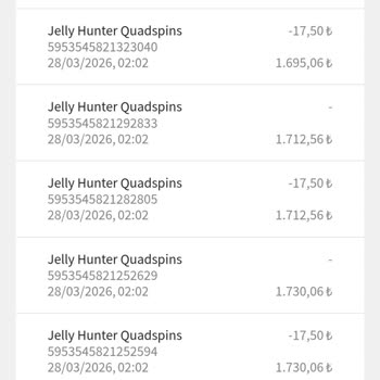 Jell Hunter Oyununda 700'den Fazla Spinde Hiç Hit Yok, Para Kaybı Ve İade Talebi