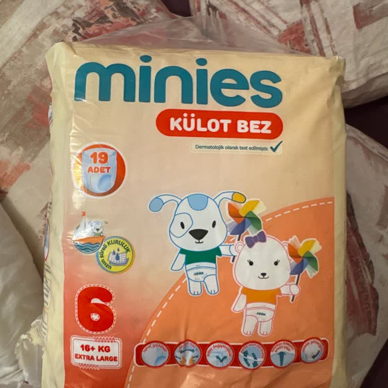 Minies 6 Numaralı Külot Bezlerin Sık Sızıntısı Ve Çamaşır Yükü