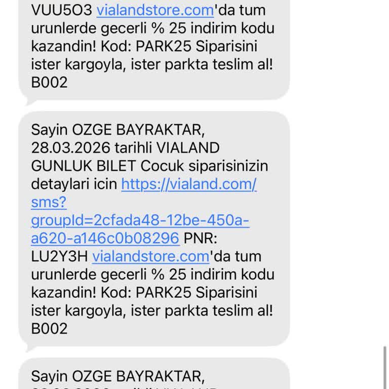 Vialand Bilet Tarih Değişikliği İsteği Ve Cevapsız Müşteri Hizmetleri