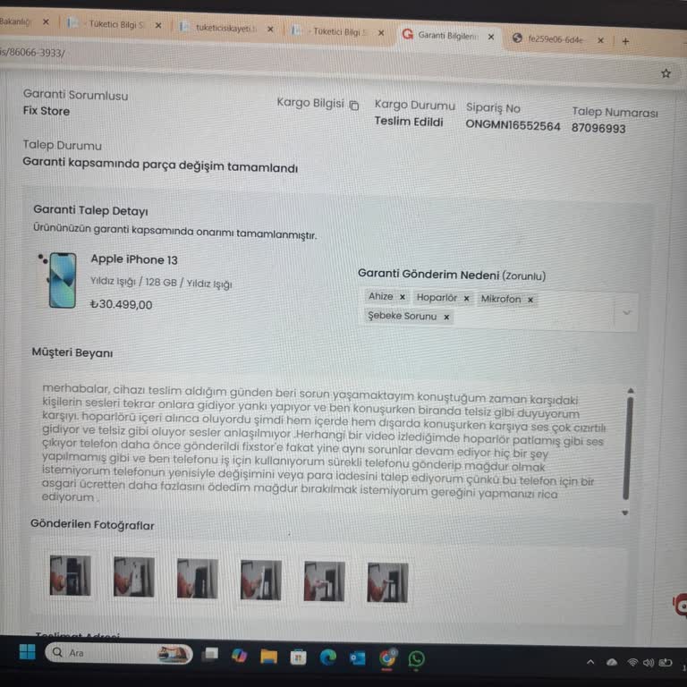 Yenilenmiş İPhone 13'te Sürekli Ses Arızası Ve Saygısız Müşteri Temsilcisi