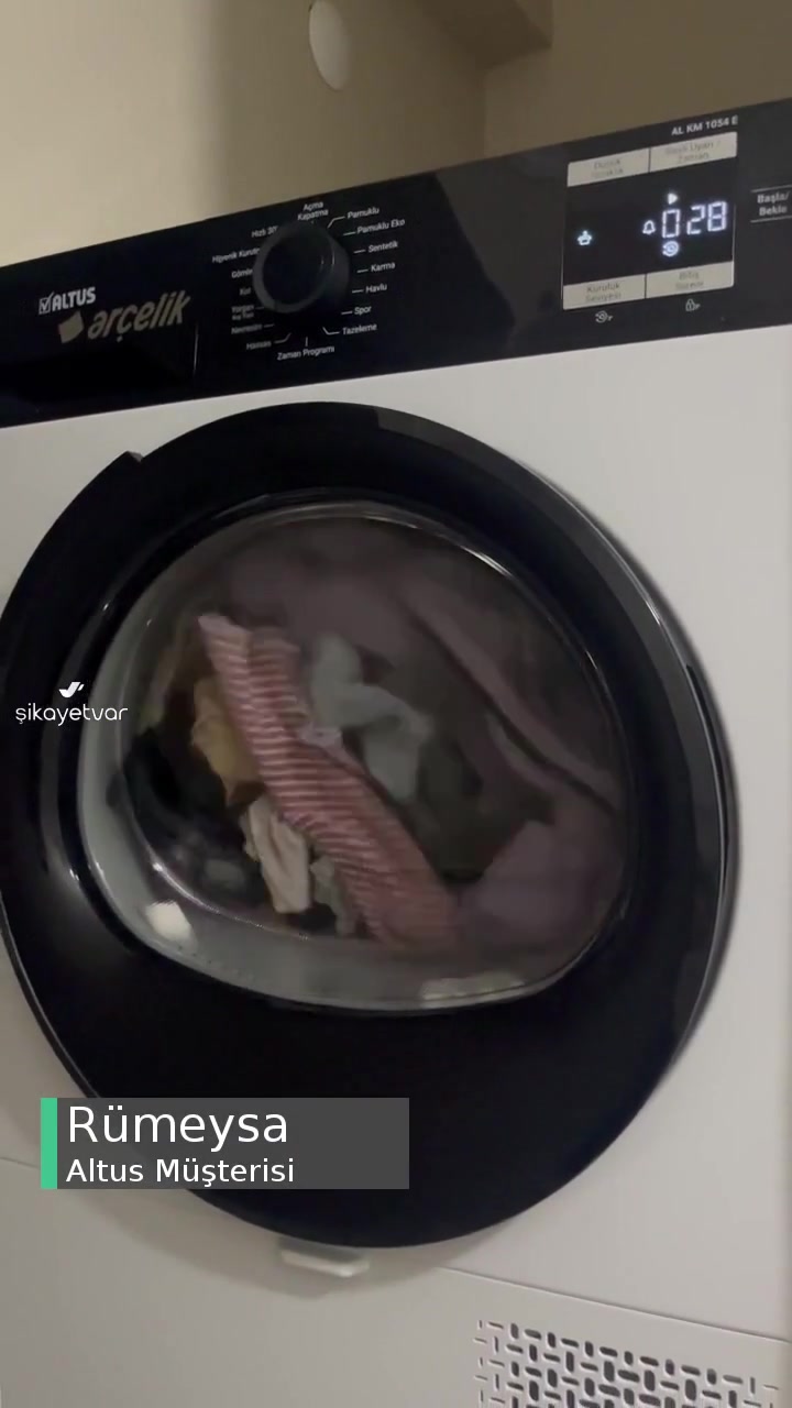 Altus Kurutma Makinesi Ses Çıkartıyor! videonun kapak resmi