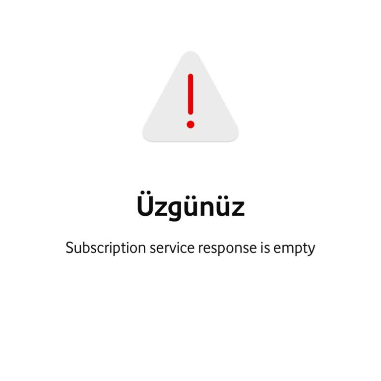 Flex Cihaz Dünyası Bölümüne Erişim Sorunu, Sürekli Hata Mesajı