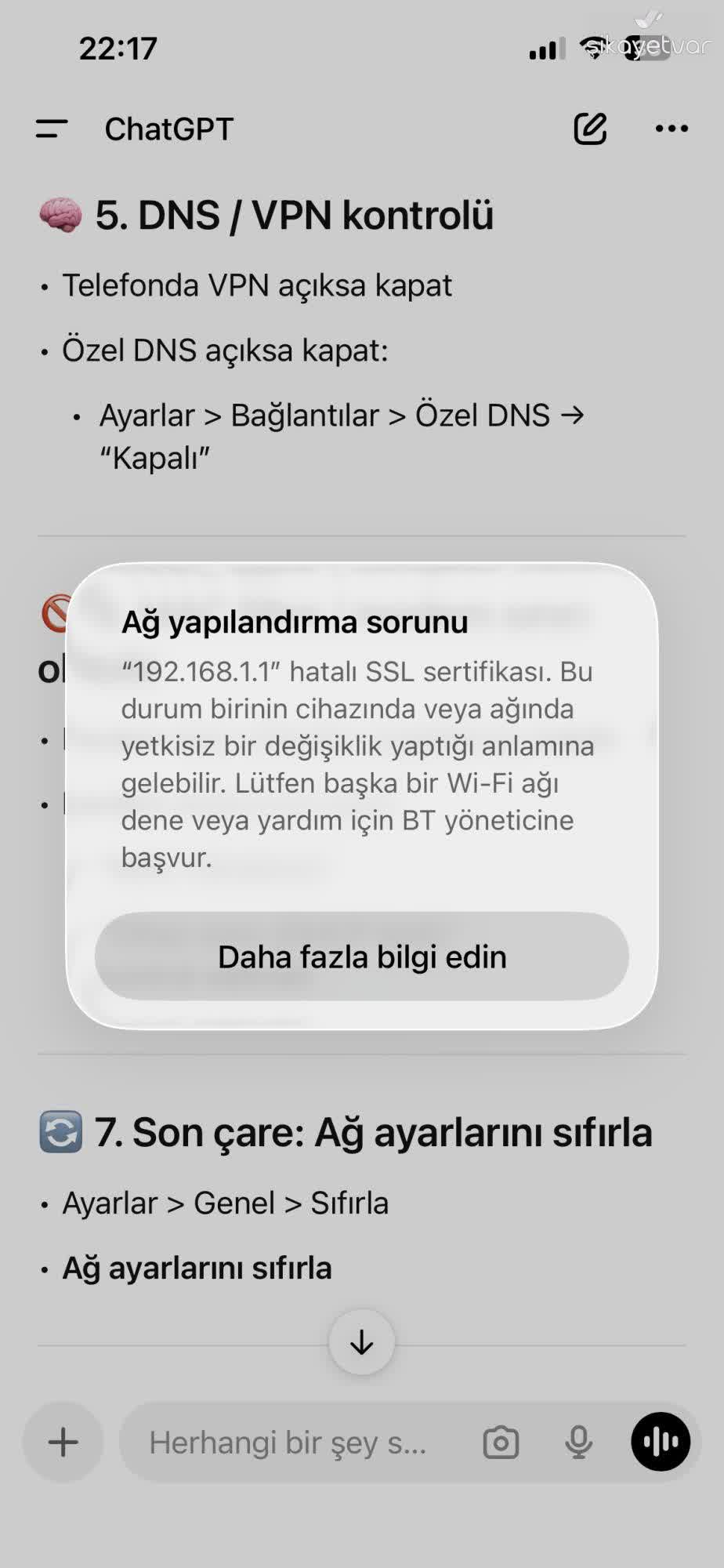 Geniş Banda Erişemezsiniz Şikayet ve Yorumları - Şikayetvar
