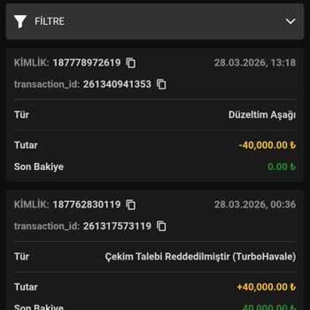 Royalbet Hesabımda Bakiye Silindi; Kimlik Talebinden Sonra 40.000 TL Para İadesi Talebi