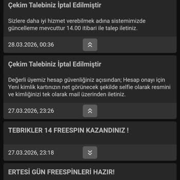 Royalbet Hesabımda Bakiye Silindi; Kimlik Talebinden Sonra 40.000 TL Para İadesi Talebi