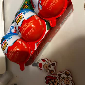 Super Mario Figürlü Olduğu Söylenen Kinder Joy Paketi Figür İçermiyor