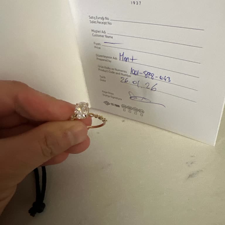 Tektaş Yüzükte Tekrarlayan Taş Düşmesi Ve İade Talebi