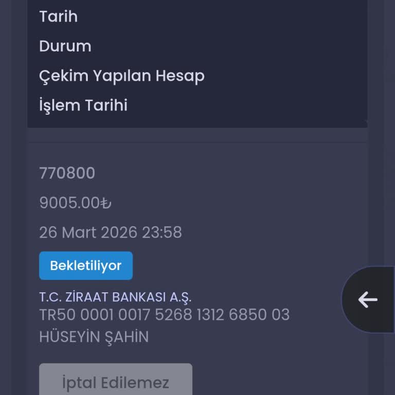 İtemsatis'te 9.005 TL Çekim Talebim Hâlâ Beklemede