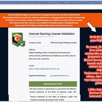 GrandPashaBet Sistematik Manipülasyon İle Büyük Para Kaybı